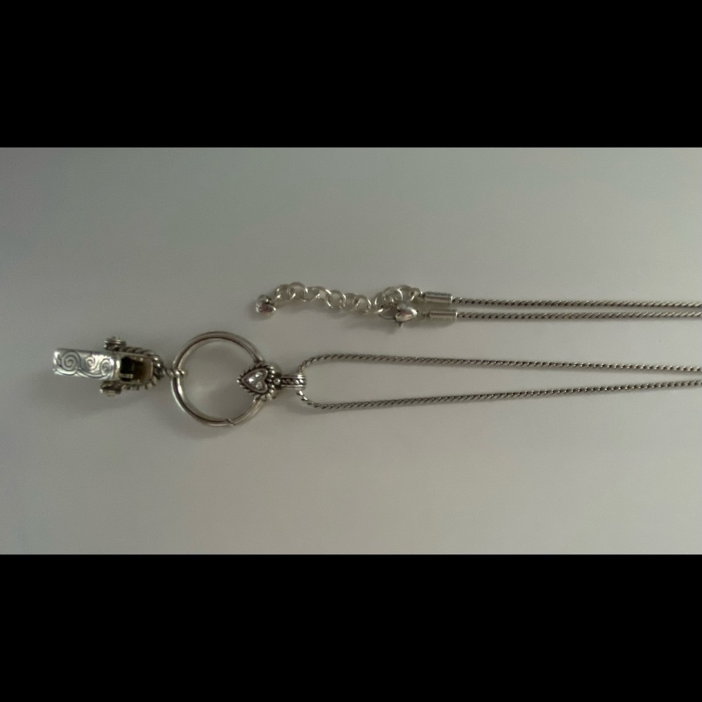 Brighton Reversible Badge Holder barely used great condition